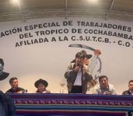 Evo Morales recibió un respaldo en el ampliado del MAS