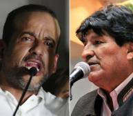 Luis Fernando Camacho y Evo Morales