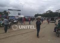 Este jueves se cumple la segunda jornada de bloqueo en el puente de Yapacaní