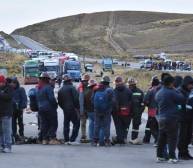 Los mineros bloquearon por varios días la ruta Oruro-La Paz