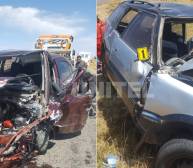 Seis muertos en un choque frontal de dos vehículos en carretera a Desaguadero