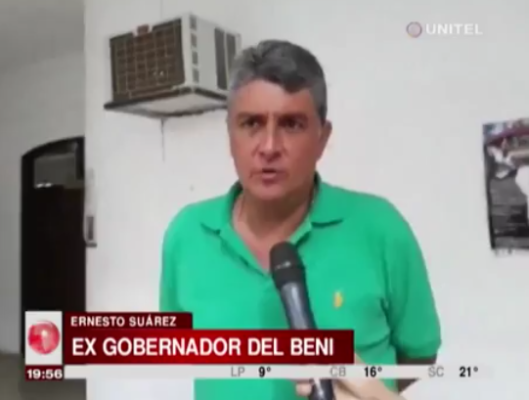 Ernesto Suárez manifestó que se defendería de las acusaciones