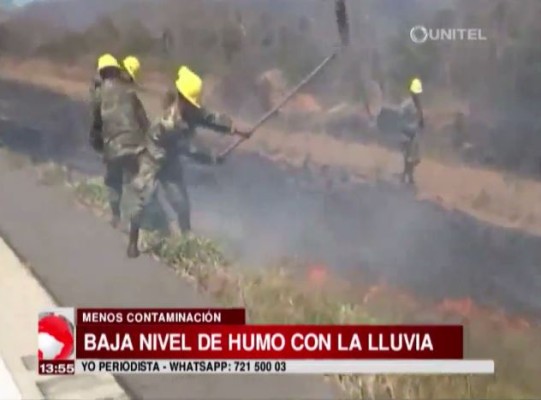 Santa Cruz: La calidad del aire mejora y baja el nivel de humo gracias ...