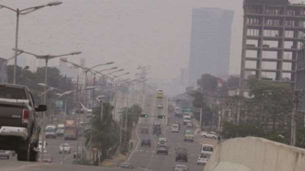La calidad del aire en Santa Cruz es mala por la concentración de humo ...