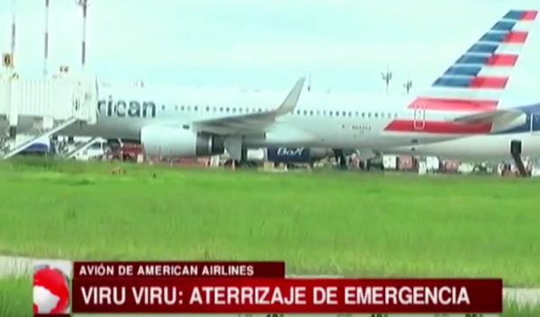 Avi n de American Airlines aterriz de emergencia en el aeropuerto