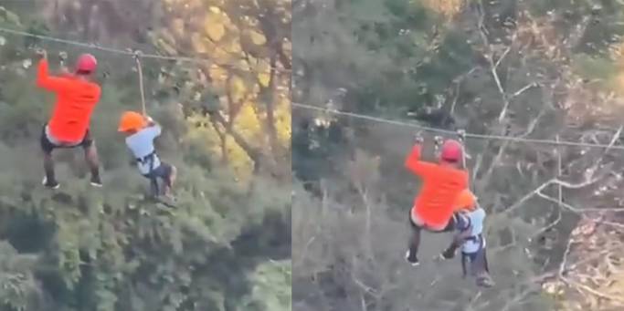¡Fatal! Niño cae de una tirolesa a una altura de 12 metros en un parque