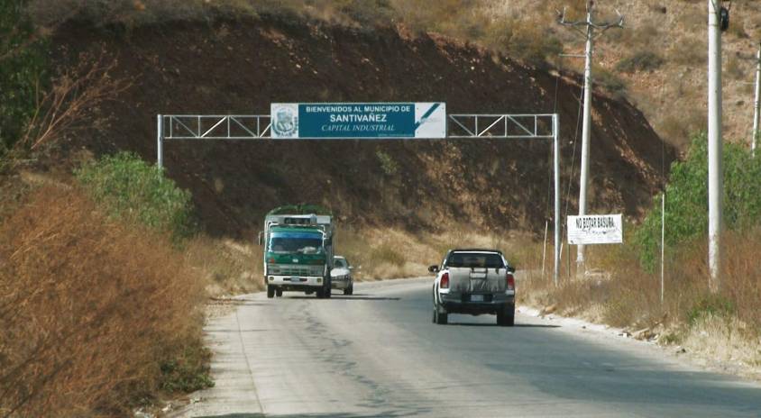 Ruta al municipio de Santivañez