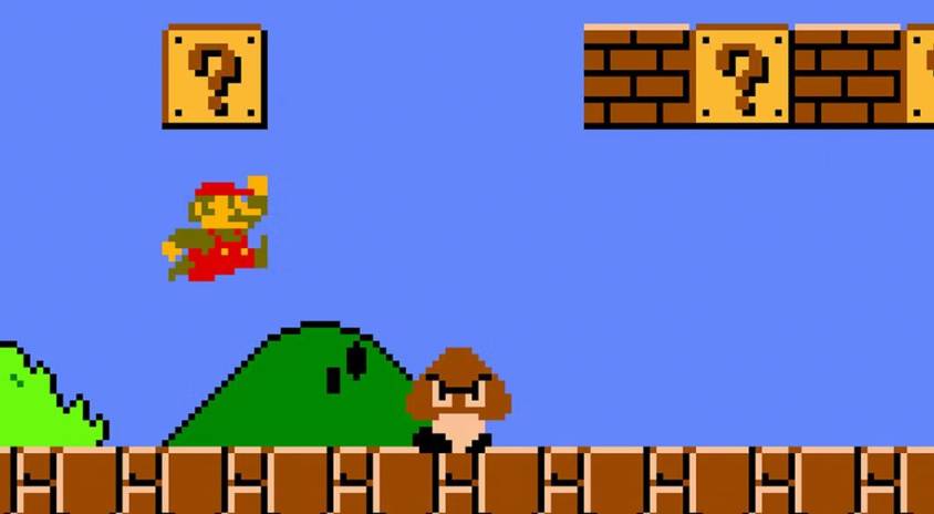 Una de las primeras versiones de Mario Bros