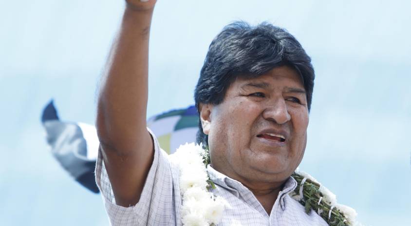 Evo Morales, imagen de archivo APG