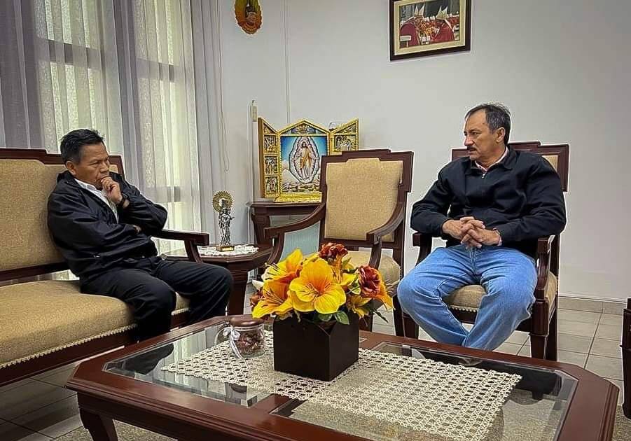 Monse Or Y Rector De La Uagrm Se Reunieron Para Analizar Conflicto Del Censo